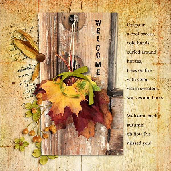 Au coeur de l'automne {full kit} – Image 7