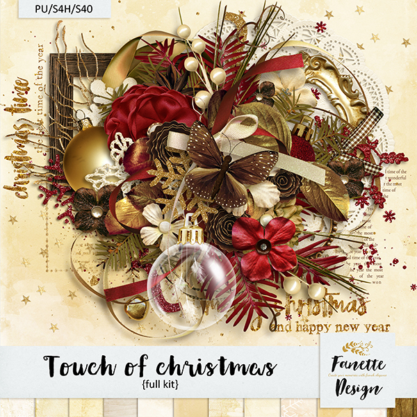 Touch of christmas {full kit}